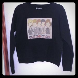 Woman’s diy, cute, One Direction sweatshirt Sm